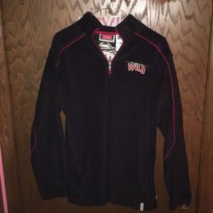 Minnesota Wild quarter zip sweater